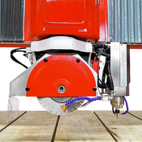 Máquina Cortadora de Piedra Natural HUALONG Machinery HLSQ-400+, la Mejor de China, Sierra de Puente de 4 Ejes para Cortar Losas de Cuarzo, Granito y Mármol