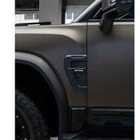 Prix d'usine Yuesheng YS-J25 Jetour Traveler T2 ABS Noir Garde-boue avant Feux de voiture Installation non destructive Accessoires