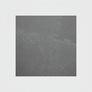 Tapete de juego entrelazado de espuma EVA ecológico del proveedor al por mayor de OEM patrón cruzado gris tamaño 12 función impermeable para deportes de gimnasio - Product Image 1