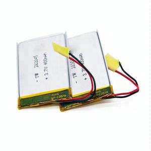 1260105 10000mah <span class=keywords><strong>3</strong></span>,7 v flache quadratische kleinste graphene lithium-polymer ionen batterie ionen für bluetooth headset mit kc - Product Image 4