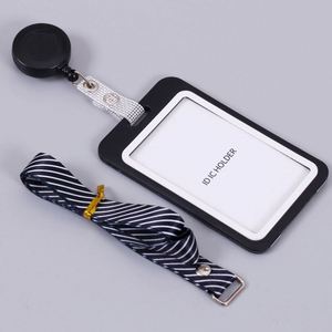 Cordón de Plástico Personalizado con Porta Identificación Vertical y Porta Tarjetas de Crédito, Estilo Moderno - Product Image 5