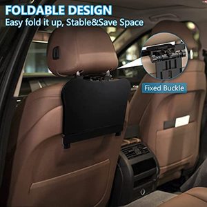Portable Car <b>Desk</b> for Working in Backseat Travel Laptop Tray Ideal for Long Commute Adjustable Stable Platform - Product Image 4