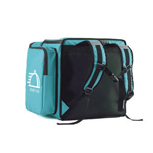 Borsa Termica da Asporto Personalizzata Stile <span class=keywords><strong>Deliveroo</strong></span> Zaino per Consegna <span class=keywords><strong>Cibo</strong></span> e Pizza Borsa Frigo Morbida a Box con Piedini in Plastica - Product Image 6