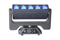 Fabrikneue 5*60W RGB LED 4-in-1 Matrix Vollfarb-Fokussierung DMX512 Steuerung Ra80 CRI IP20 Aluminiumlegierung Moving Head Lights