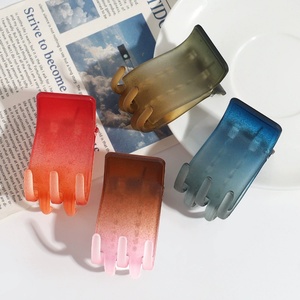 Vintage gradazione cinque denti fermaglio per capelli fermaglio per le donne mollette coda di cavallo titolare temperamento copricapo accessori per capelli - Product Image 1