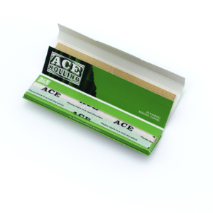Papier à rouler en bambou naturel, format King Size 110*44 mm 78*44 mm, 32 feuilles, en pâte de bois naturelle, accessoires pour tabac avec filtres. - Product Image 2