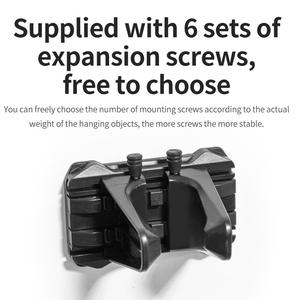 Soporte de pared para bicicletas Antuke, ajustable, negro, gancho de estacionamiento para bicicletas de carretera y montaña - Product Image 3