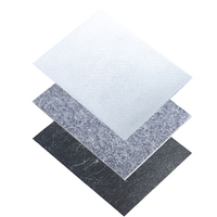 Panneaux de fibres de verre haute résistance, épaisseur 3 mm et 5 mm, étanches et à densité compacte, en vente chaude