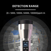 ZhongAn S350HS Tipo de linterna Instrumento de telemetría de metano láser CH4 LEL EX Detector de gas Uso a larga distancia