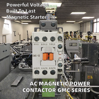 Contacteur magnétique électrique AC GMC-9/GMC-12/GMC-18/GMC-22 3 phases 2 pôles 380V 100A avec démarreur électromagnétique