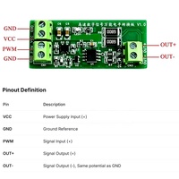 Module convertisseur de niveau de signal numérique haute vitesse, carte amplificateur PWM, convertisseur amplificateur de signal 5V-27V pour contrôle industriel