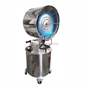 Geluidsarme Industriële Waterventilator 800W 110V 60Hz Draagbare Desinfectie Waterventilator