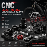 Service d'usinage CNC 3/4/5 axes, pièces de vélo électrique personnalisées, composants en alliage d'aluminium, usine OEM ODM