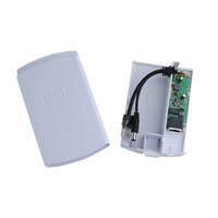 Adaptateur répartiteur Poe étanche extérieur 100Mbps 48v à 12v avec boîtier étanche pour système de sécurité CCTV et Points d'accès