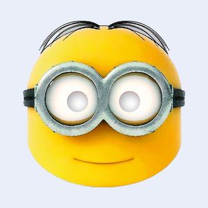 Décorations de fête Minions en papier, 6 pièces, 2 sacs de 2 pièces - Product Image 1