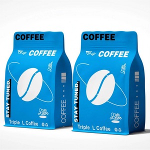 ถุงกาแฟแบบพิมพ์ลายเองแบบก้นแบน ถุงเคลือบพิมพ์ลายกราเวียร์แบบกำหนดเองสำหรับอาหารสัตว์เลี้ยง บะหมี่ ถั่วแดง - Product Image 1