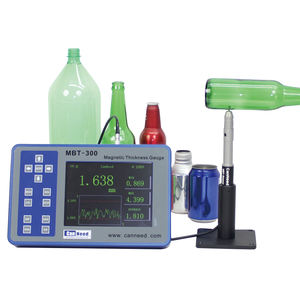 Jauge d'épaisseur à effet Hall de haute précision CanNeed, précision de 0,001 mm, protection IP67, pour paroi de bouteille en PET de 25,4 mm, 95 000 lectures - Product Image 1