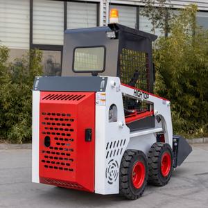 Cargador Frontal de Alta Calidad para Manipulación Agrícola, Minicargador con Ruedas, Minicargador con Dirección Deslizante - Product Image 2