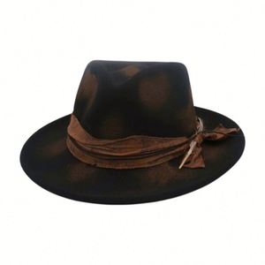 Sombrero Fedora para Hombre, Diseño Nuevo, Estilo Vintage - Product Image 1