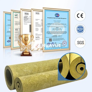 HUAYUE Matériau d'isolation thermique Insonorisation Design moderne Tuyau écologique en <span class=keywords><strong>laine</strong></span> <span class=keywords><strong>de</strong></span> <span class=keywords><strong>roche</strong></span> <span class=keywords><strong>pour</strong></span> chaudière et système d'échappement - Product Image 5