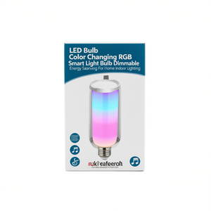 LED <b>Bulb</b> Color Changing RGB Smart Light <b>Bulb</b> Dimmable Energy Saving For Home Indoor Lighting - Product Image 2