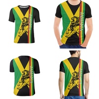 Ropa Rasta al por Mayor, Ropa Jamaicana, Camisa Jamaica para Hombre, Camisetas Jamaica