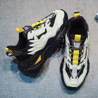 Chaussures de sport pour hommes, baskets tendance en mesh respirant, style décontracté, semelle souple, chaussures de course, chaussures de sport, chaussures de plein air