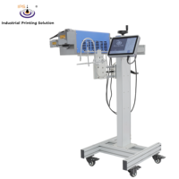 Machine de marquage laser CO2 industrielle IPS-LC30 30W pour le marquage de la date d'expiration et du numéro de lot sur les bouchons de bouteilles en plastique et les sachets souples