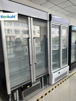 Kenkuhl Boissons Dépanneur Refroidisseur Upright pour Boissons Supermarché Refroidisseur Commercial
