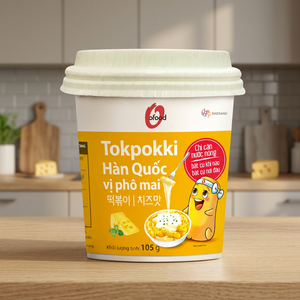 Korean Instant Cheese Tokpokki Cup 105g Wholesale O'food | Instant Ready-to-Eat Product - Product Image 1