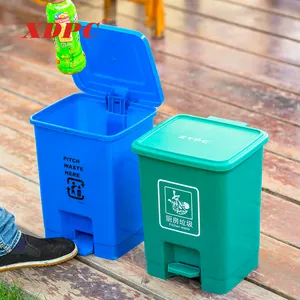 XDPC热卖便宜时尚设计塑料方形厨房踏板垃圾垃圾垃圾箱