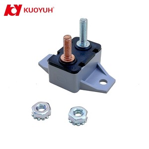 KUOYUH AR series ผู้ผลิตขายตรงอุปกรณ์ป้องกันกระแสเกินสำหรับรถยนต์ RV แบบ Short Stop Circuit Breaker - Product Image 2