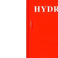 Armoire d'incendie extérieure autoportante en acier, boîte de rangement d'urgence rouge pour équipement incendie