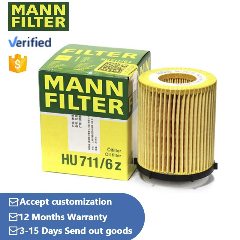 MANN A2701800109 filtro olio motore Automotive HU 711/6 Z per Mercedes-Benz C-E filtro olio motore