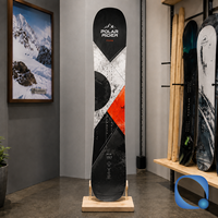 Snowboard tout-terrain bidirectionnel flexible avec graphismes Post Apocalyptic Flat Flower pour hommes adultes