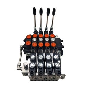 Válvula de Control Direccional Seccional Electrohidráulica Huamao de 4 Bobinas, Distribuidor Hidráulico de 15 kg, Origen Shandong - Product Image 3