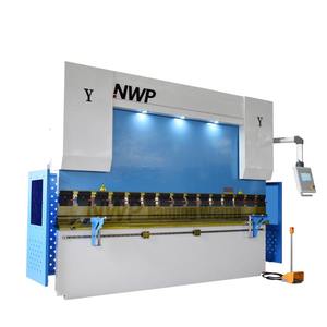 Máquina de Doblado Hidráulica CNC TP10, Máquina de Doblado de Chapa Metálica, Máquina de Doblado Electrohidráulica con Servoaccionamiento de Eje de Torsión - Product Image 2