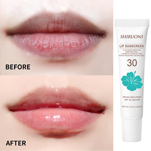 Custom all'ingrosso protezione solare impermeabile per la cura delle labbra Vegan vitamina E Shea burro <span class=keywords><strong>SPF</strong></span> <span class=keywords><strong>30</strong></span> labbra crema solare balsamo - Product Image 6
