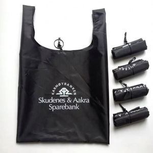 Bolsa de Compras Expandible Resistente, Bolsa de Almacenamiento de Comestibles Plegable Reutilizable Grande, Bolsa de Envío Plegable de Nailon y Poliéster - Product Image 2