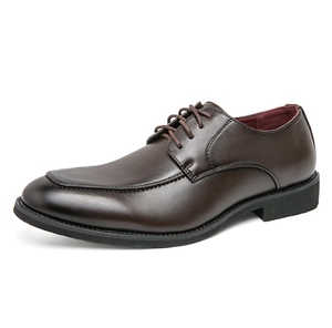 Up-4810r <span class=keywords><strong>homme</strong></span> chaussures confort à lacets bureau en <span class=keywords><strong>cuir</strong></span> PU grande taille décontracté hommes chaussures habillées - Product Image 1