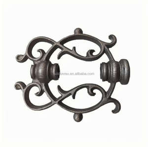 Индивидуальная услуга по отливке песка для декоративного железного забора, предлагающего декоративное украшение забора - Product Image 3