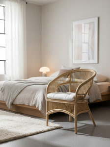 Fabiano Modern Leisure <b>Chair</b>-a Perfect Blend of Comfort and Style Crafted for <b>Bedroom</b> & Apartment Living Spaces - Product Image 4