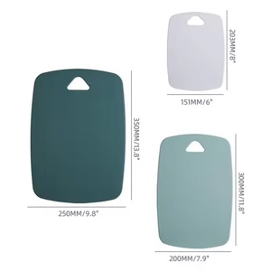 Hot Selling Kitchen Chopping Boards 3 in 1 <b>Plastic</b> Cutting Board Set - Product Image 6