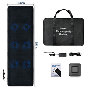 PEMF-Therapie-Matte mit Infrarotwärme, Magnetfeldtherapie-Gerät, Negative Ionen-Kugeln, Infrarot-PEMF-Fußmatte - Product Image 1