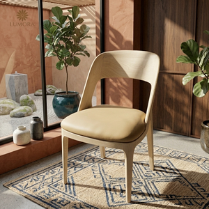 Kya Ergonomic <b>Backrest</b> Dining Chair-Modern Solid Wood Design Stable & Durable for Home Dining in Hotels & Apartments - Product Image 5