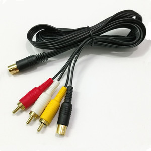 <span class=keywords><strong>Cable</strong></span> <span class=keywords><strong>de</strong></span> Audio y Video SYYTECH S AV <span class=keywords><strong>para</strong></span> Accesorios <span class=keywords><strong>de</strong></span> Sega Saturn - Product Image 2