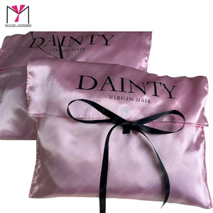 กระเป๋าซองผ้าซาตินขายดี สำหรับบรรจุภัณฑ์ของขวัญเครื่องสำอาง น้ำหอม ลิปสติก ครีมบำรุงรอบดวงตา - Product Image 2