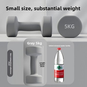 Custom Logo Neoprene Dumbbell Set <strong>Hexagon</strong> Design Cast Iron Hand Weights With Diverse Color Options Pilates Weights Grey <strong>Dumbells</strong> - Product Image 4