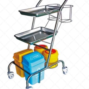 Xinyuchen Endoscope <b>Trolley</b> YC-K15 600800*460*1045mm Stainless Steel Medical Transport Cart - Product Image 2