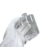 Bouteille en verre vide de 250 ml de forme ronde de haute qualité pour diffuseur domestique avec bouchon à vis